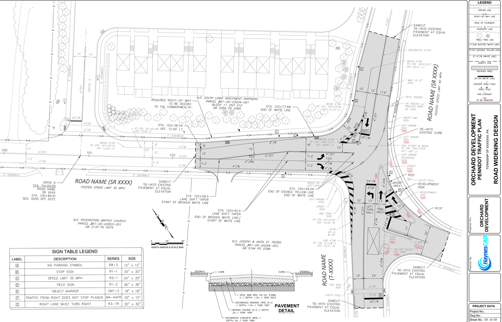 Traffic Control Plan
